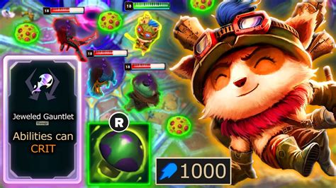 Teemo But My Shrooms Can CRITICIALLY EXPLODE YouTube