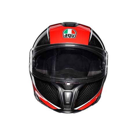 Kask Motocyklowy Szcz Kowy Agv Sportmodular Agv E Multi Plk Red