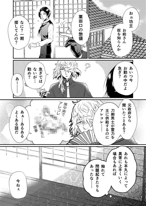 「霊力供給する話 」ヤゼ＠刀剣の漫画