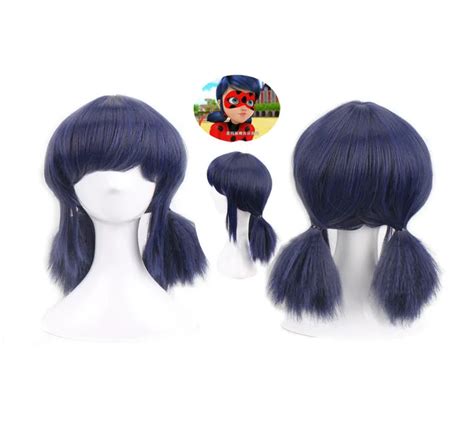 Good Quality Miraculous Ladybug Hair Accessories 180g 38cm Synthetic