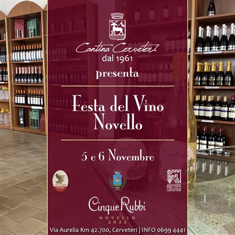 Cantina Cerveteri Torna La Festa Del Vino Novello