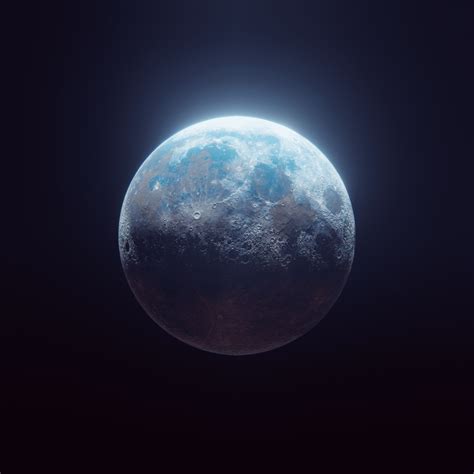 Moon : r/blender