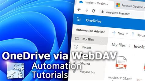 Automate Microsoft Onedrive Via Webdav A No Code Tool Tutorial