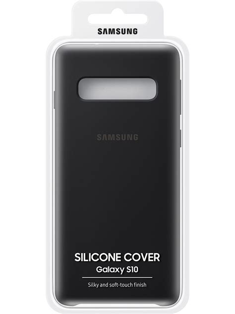 Hus Samsung Silicone Cover Black Pentru Samsung Galaxy S Magazin