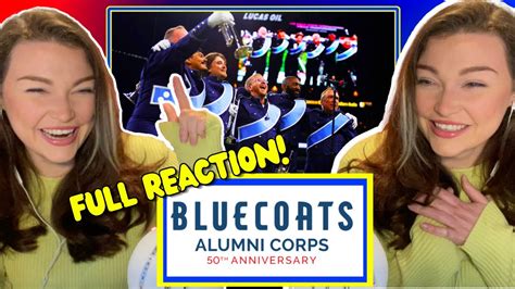 New Zealand Girl Reacts To Bluecoats 50th Anniversary Alumni Corps Full