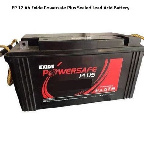 Ep 12 Ah Exide Powersafe Plus Sealed Lead Acid Battery At Rs 1795 Exide Lead Acid Battery In