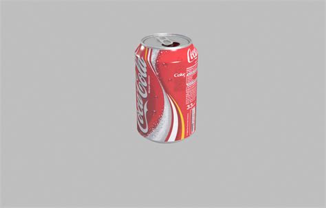 3d Coca Cola Can On Behance