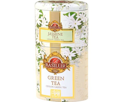 Basilur Jasmine Green Zielona Herbata W Ja Min Puszka G