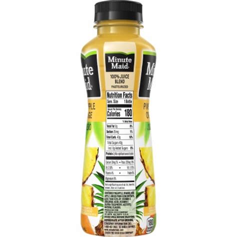 Minute Maid Pineapple Orange Juice Blend 12 Fl Oz Pick ‘n Save