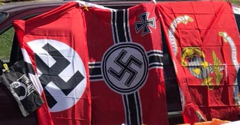 Facebook Photo Surfaces Allegedly Showing Nazi Flags Sold At Local Flea