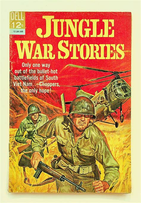 Jungle War Stories 4 Jul Sep 1963 Dell Good Comic Books