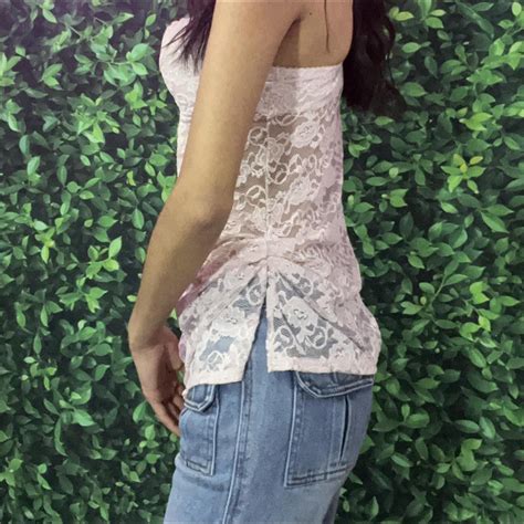 Light Pink Lingerie Cami Top Dainty Lingerie Depop