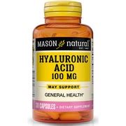 Buy Mason Natural Hyaluronic Acid 100 Mg 30 Capsules VitaCart