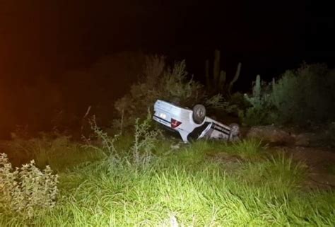 Cuatro Heridos En Volcadura En Carretera La Paz San Pedro