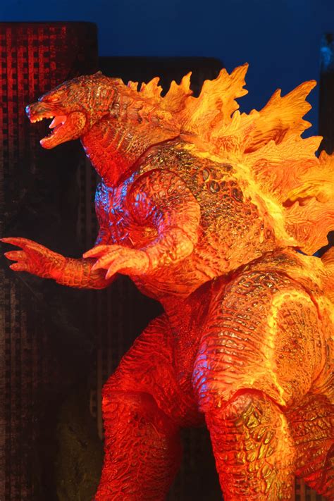 NECA Godzilla King of the Monsters Burning Godzilla Exclusive 7 Action ...