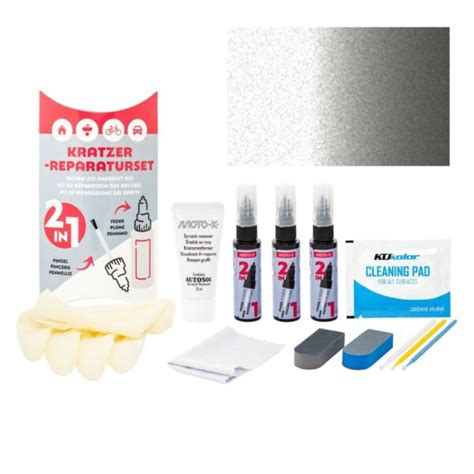 Lackstift Moto K Kratzer Reparaturset Produkte Metallic Silber