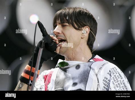 Anthony Kiedis Of Red Hot Chili Peppers Performs On Stage During The Charity Concert At Wembley