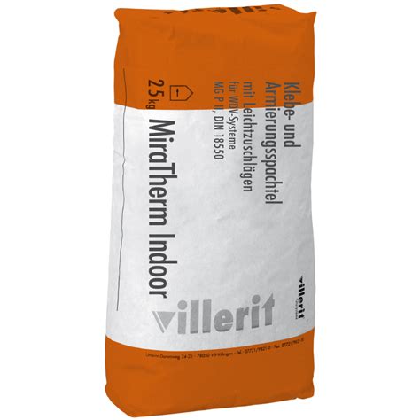 Miratherm Indoor Klebe Und Armierungsm Rtel Villerit