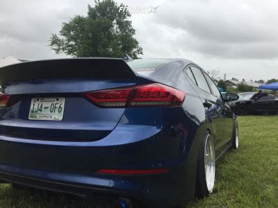 2017 Hyundai Elantra With 17x8 5 30 ESR Sr02 And 215 35R17 Achilles Atr