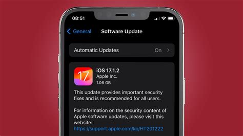 Update Your Iphone Now Apple Just Fixed A Big Ios 17 Flaw Techradar