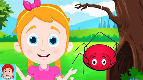 Itsy Bitsy Spider Spider Song Nursery Rhymes And Songs For Children