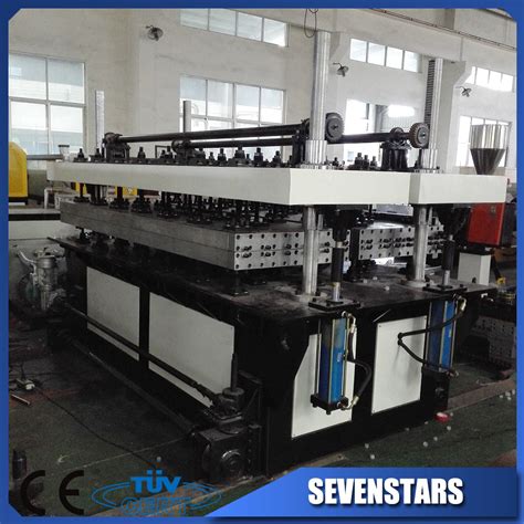 Pe Hollow Sheet Machine Pe Hollow Grid Sheet Production Line China