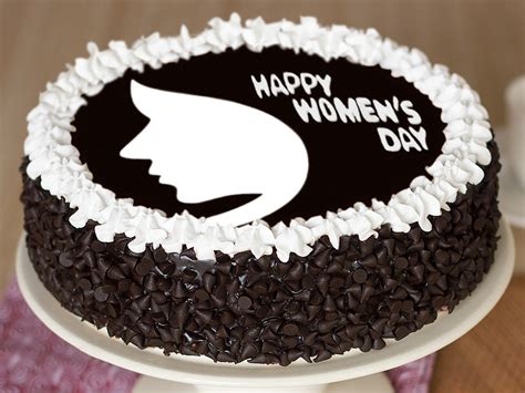 Womens Day Choco Chip Cake Doorstep Cake