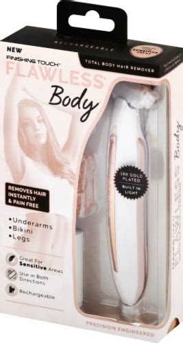 Finishing Touch Flawless Body Hair Remover White Gold 1 Ct Ralphs