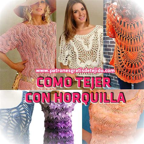 Cómo tejer con horquilla Tutorial