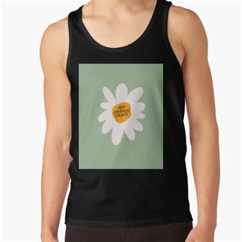 Rex Orange County Tank Tops Rex Orange County Who Cares Flower Tank Top Rb2307 ®rex Orange