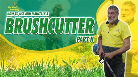 How To Use And Maintain A Brushcutter Part Youtube