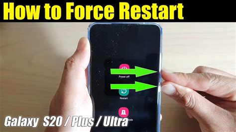 How To Force Restart Galaxy S20 Ultra Plus Youtube