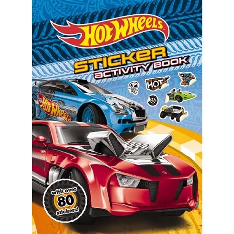 Hot Wheels Sticker Activity Book BIG W