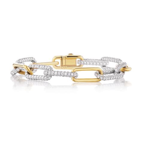 Micro Pavé Link Bracelet – TGluck