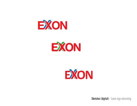 Exxon - Logo Rebranding :: Behance