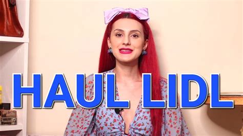 HAUL Lidl Cumpărături alimentare YouTube