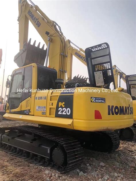 Newest Model Japan Used Komatsu Construction Equipment Pc220 8 22ton