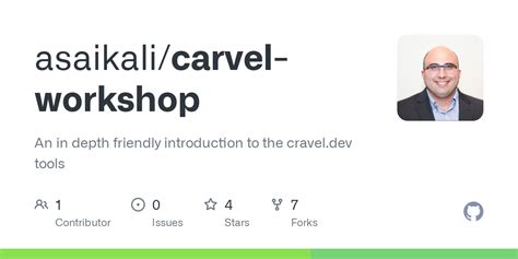 Github Asaikali Carvel Workshop An In Depth Friendly Introduction To