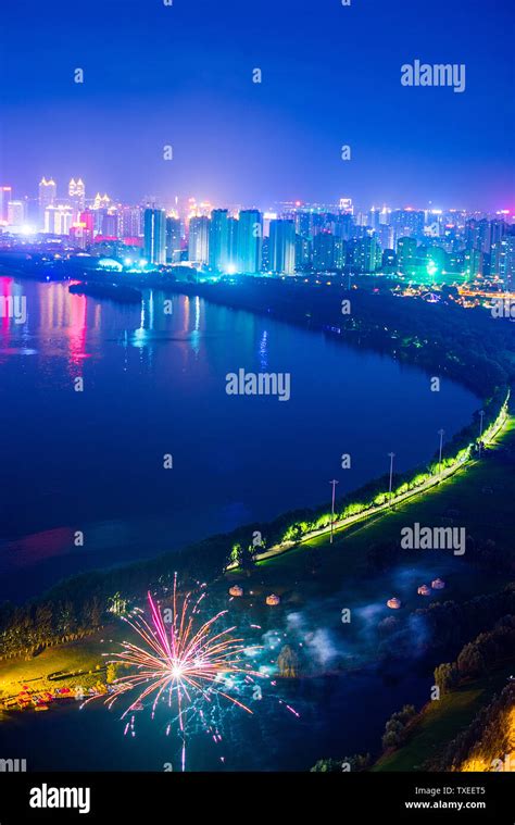 Shenyang City Scenery Stock Photo Alamy