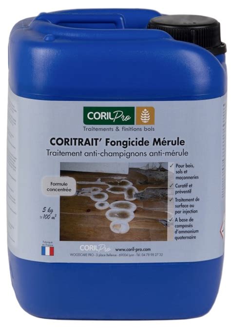 Produit de traitement anti mérule et champignons 5 kg