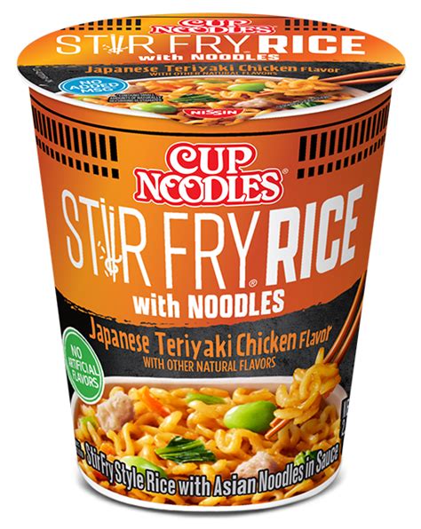 Cup Noodles Stir Fry Rice with Noodles Thai Yellow Curry - Nissin Food