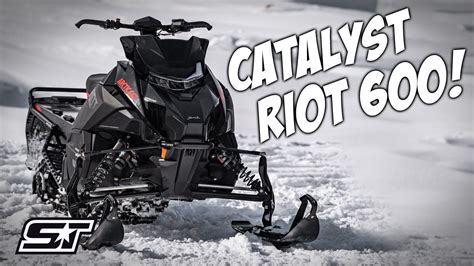 Arctic Cat Catalyst Riot Detailed Snowmobile Overview Youtube