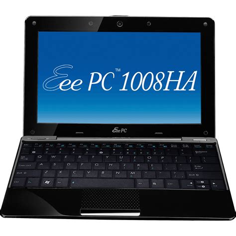 ASUS Eee PC 1008HA PU17 Seashell Netbook Computer 1008HA PU17 BK