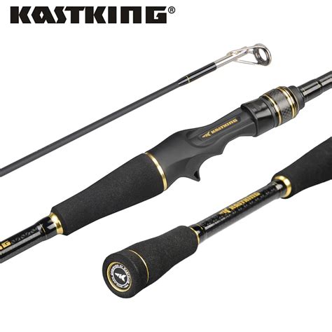 Kastking Stealth Portable Carbon Bait Casting Rod Fuji Guide Ring