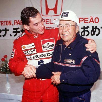 Soichiro Honda Y Ayrton Senna Ayrton Senna Motos Autos