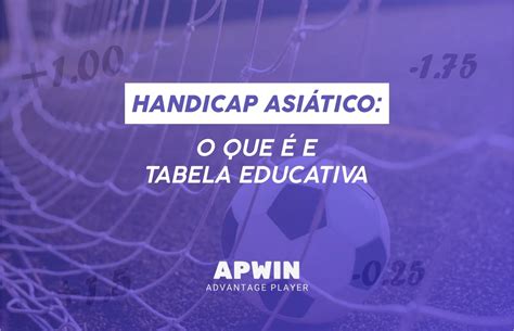 Handicap Asiático o que é e tabela de handicap APWin verloop io