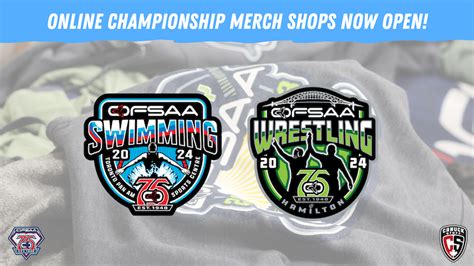 Swimming and Wrestling Merch Shops Have Arrived! - OFSAA