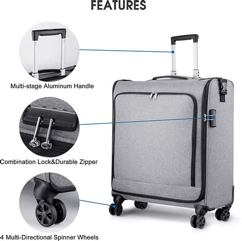 Rolling Garment Bags with Wheels for Travel, Wheeled Garment Luggage ...