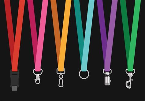 Lanyard Vector Vector En Vecteezy