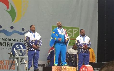 Sport Tuvalu Wins First Ever Pacific Games Gold Rnz News